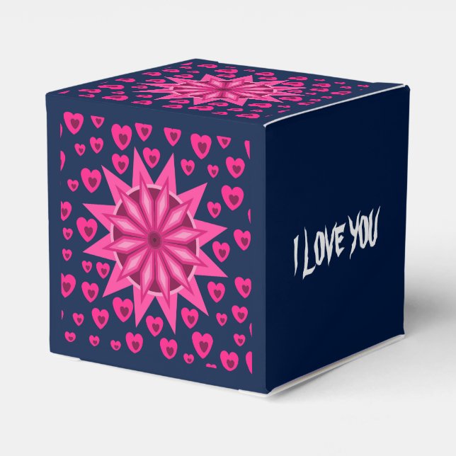 LOVE VALENTINE GIFT TO GIRLFRIEND BOYFRIEND FRIEND FAVOUR BOX (Back Side)
