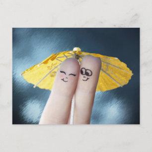 Love Valentine Postcard