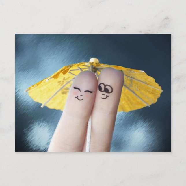 Love Valentine Postcard (Front)