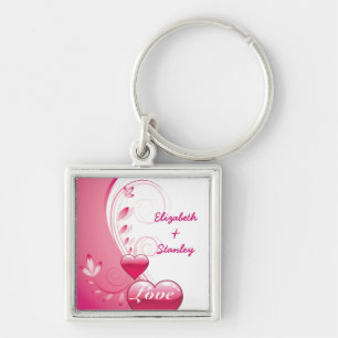 Love Valentine’s Day custom gifts Key Ring