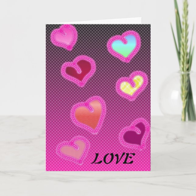 LOVE Valentine's Day Card (Front)