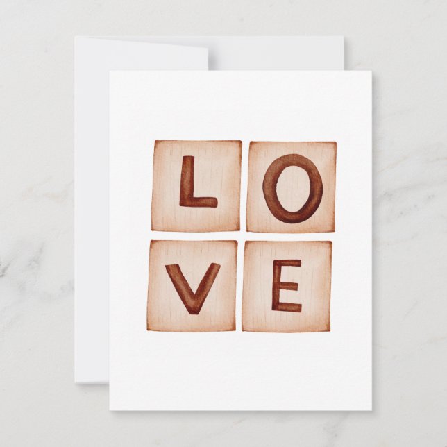 Love Valentine's Day Card (Front)