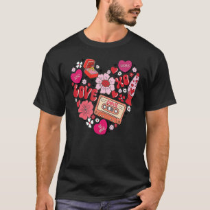 Love Valentine's Day Conversation Hearts Ring Pop T-Shirt