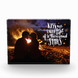 Love. Valentine's Day Custom Photo Block