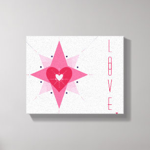 LOVE Valentines Day Gift Special Someone Yourself Canvas Print