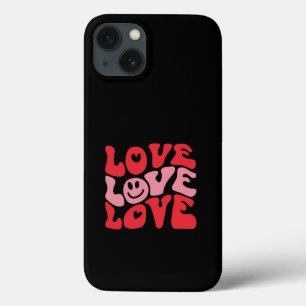 Love Valentine's Day Groovy Funny Holiday  iPhone 13 Case