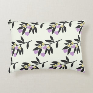 Love Valentine's Day Hearts Branch Flowers Pattern Decorative Cushion