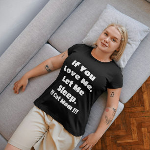Love Valentines Day Outfit Funny Personalised Cat T-Shirt