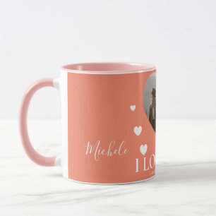 Love valentine's day Personalised Couples Photo Mug
