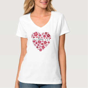 Love Valentine's day red heart T-Shirt