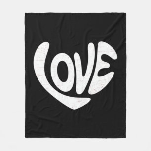 Love Valentine's Day Women's Valentine's Day Essen Fleece Blanket