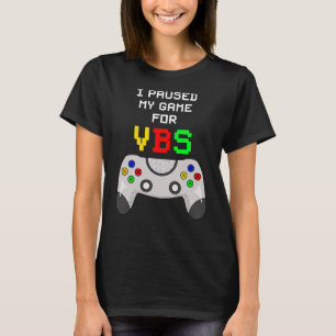 Love Vbs 2024 Video Game Vacation Bible School Gam T-Shirt