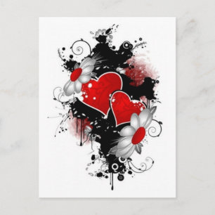 love vectors postcard