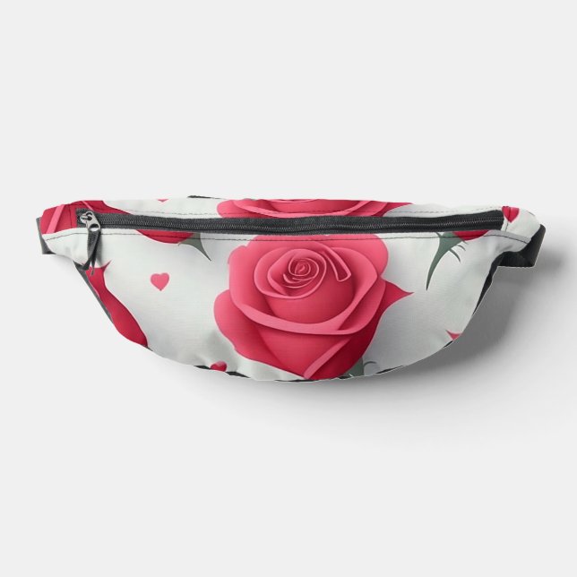 Love Vintage Modern Rose Collection Bum Bags (Lay Down)