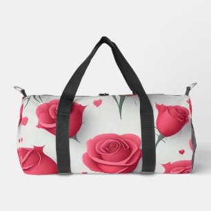 Love Vintage Modern Rose Collection Duffle Bag