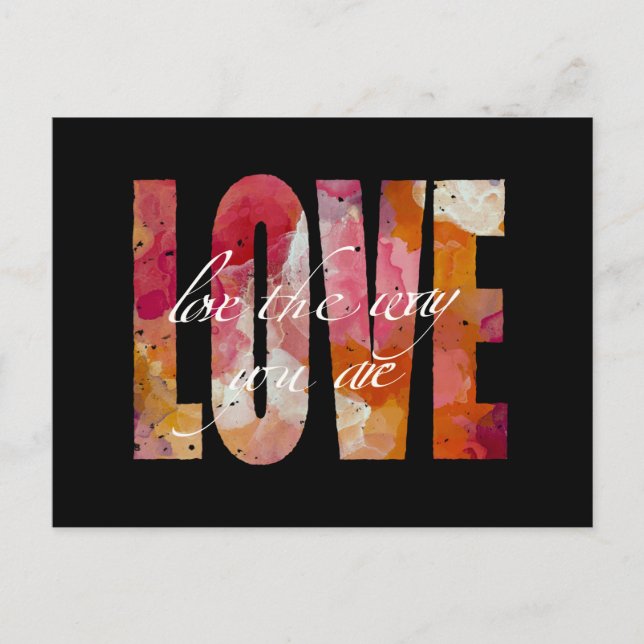 Love Vintage Postcard (Front)