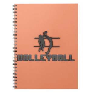 Love Volleyball for Volleyball Fans Notebook