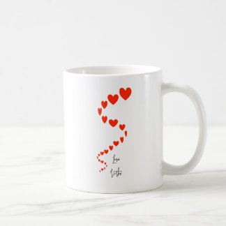 "Love Vortex" Mug: design on both sides Coffee Mug