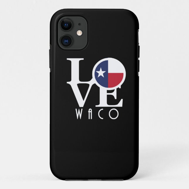 LOVE Waco Texas Case-Mate iPhone Case (Back)