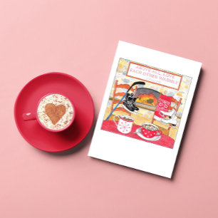 Love Warmly Valentine Card