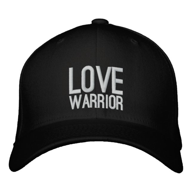 Love Warrior Embroidered Cap (Front)