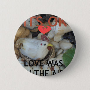 Love was in the Air 6 Cm Round Badge