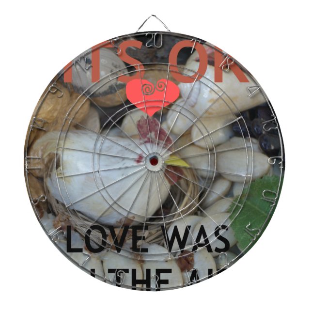 Love was in the Air Dartboard (Front)