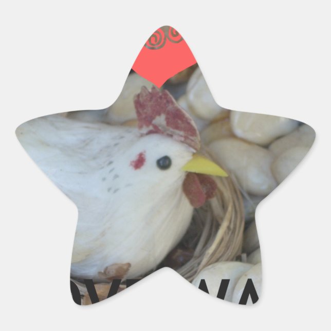 Love was in the Air Star Sticker (Front)