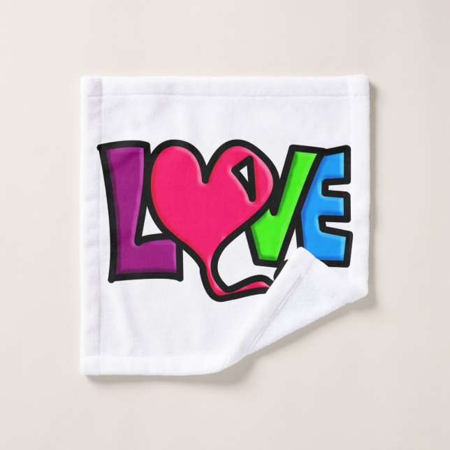 LOVE WASH CLOTH (Wash Cloth)