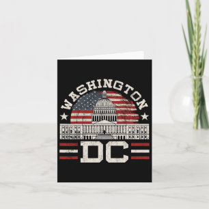 Love Washington Dc Usa Gift Design Idea Card