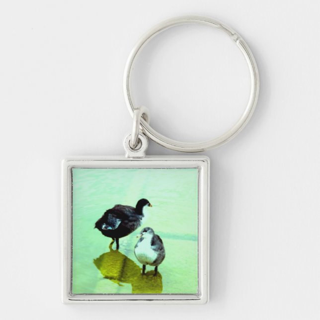 love, water and we live key ring (Front)