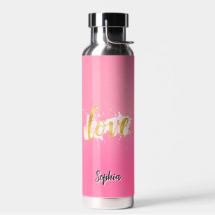 Love Water Bottle