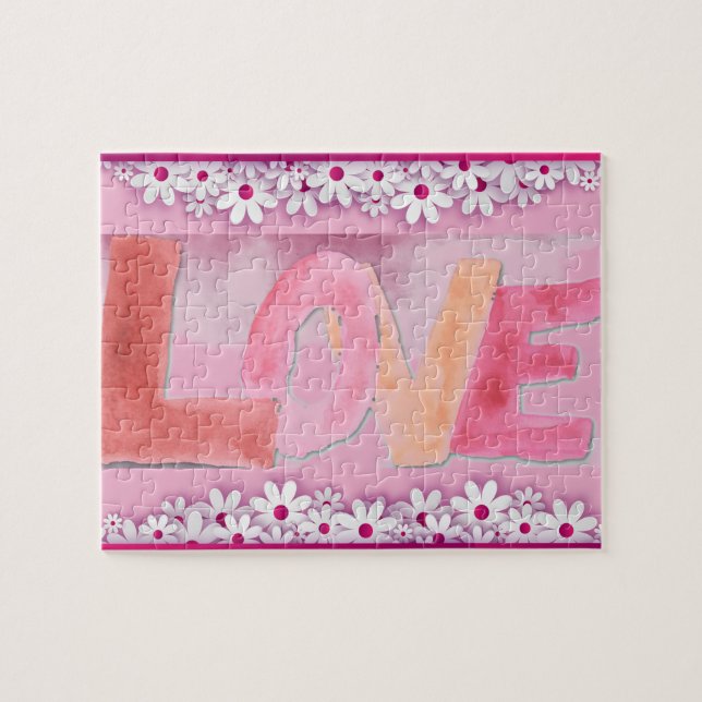 Love:WaterColor Jigsaw Puzzle (Horizontal)