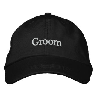 LOVE Wedding Groom Embroidered Hat