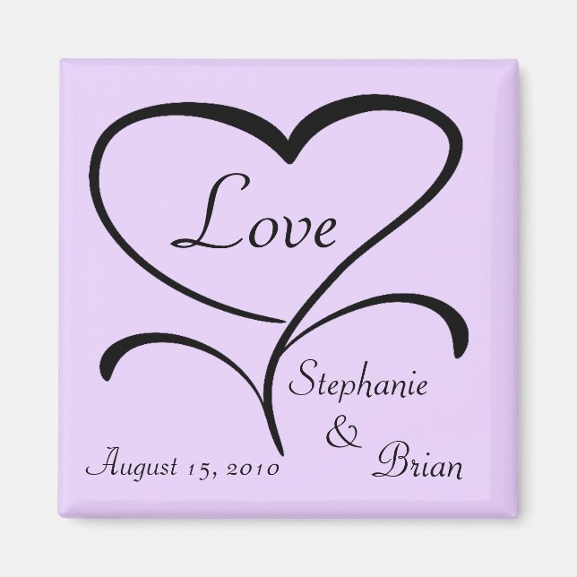 Love Wedding Magnet (Front)