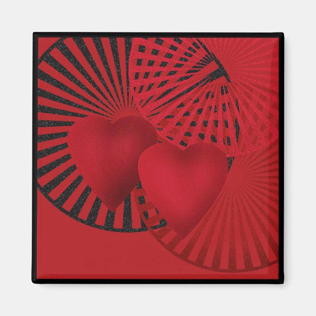 Love . Wedding  Magnet (Front)