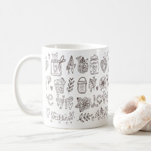 love wedding mug
