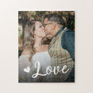 Love Wedding Photo Jigsaw Puzzle