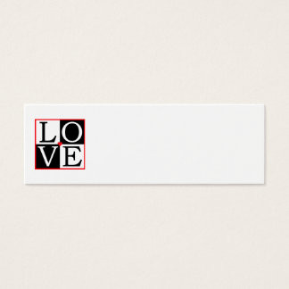 LOVE Wedding Place Card