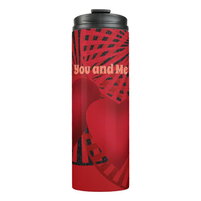 Love . Wedding  Thermal Tumbler (Front)