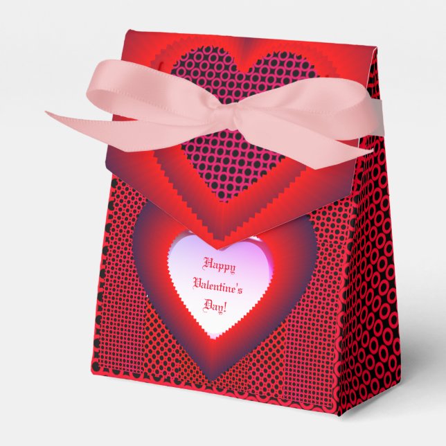 Love, Wedding, Valentine, Heart, Corporate Event Favour Box (Front Side)