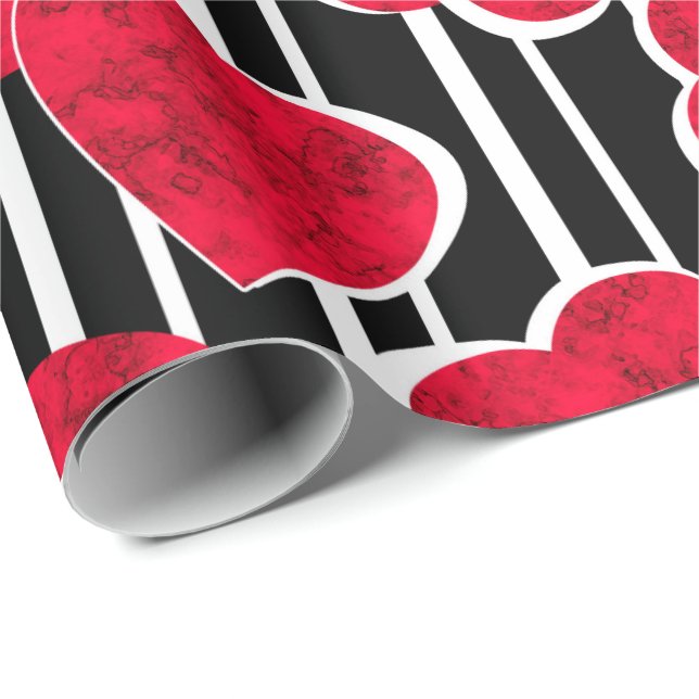 Love, wedding, Valentine's day Wrapping Paper (Roll Corner)