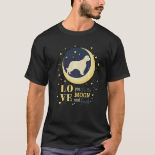 Love Welsh Springer Spaniel Dog To The Moon T-Shirt