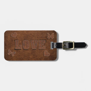 Love Western Style Luggage Tag