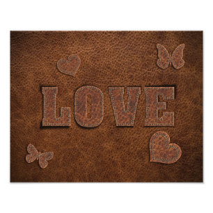 Love Western Style Photo Print