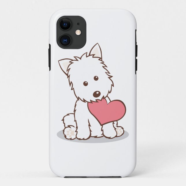 Love Westie Case-Mate iPhone Case (Back)