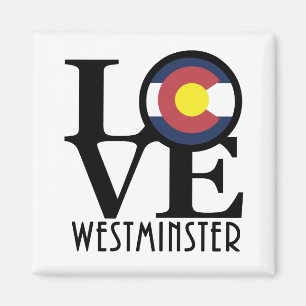 LOVE Westminster Colorado Magnet