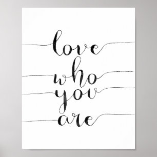 Love Who You Are Poster