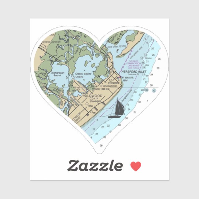 Love Wildwood NJ Chart (Sheet)