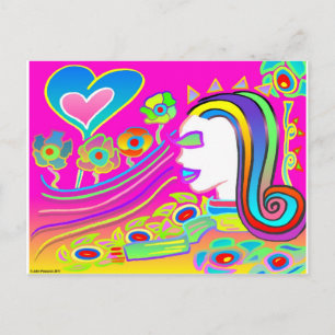 Love Will Blossom: Dream Space Postcard